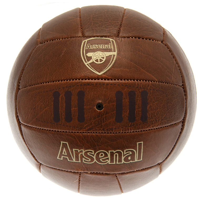 Arsenal FC Faux Leather Football (Size 5)