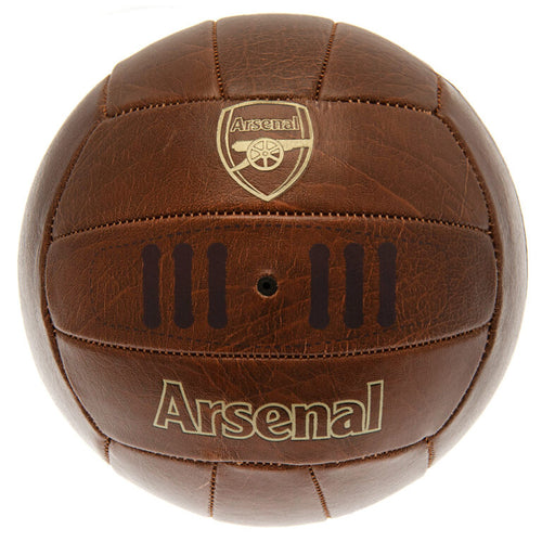 Arsenal FC Faux Leather Football (Size 5)